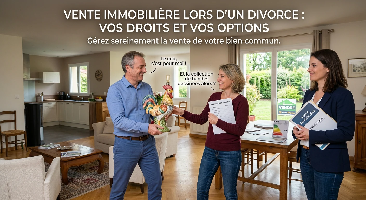 Vente immobilière lors d'un divorce : vos droits et vos options